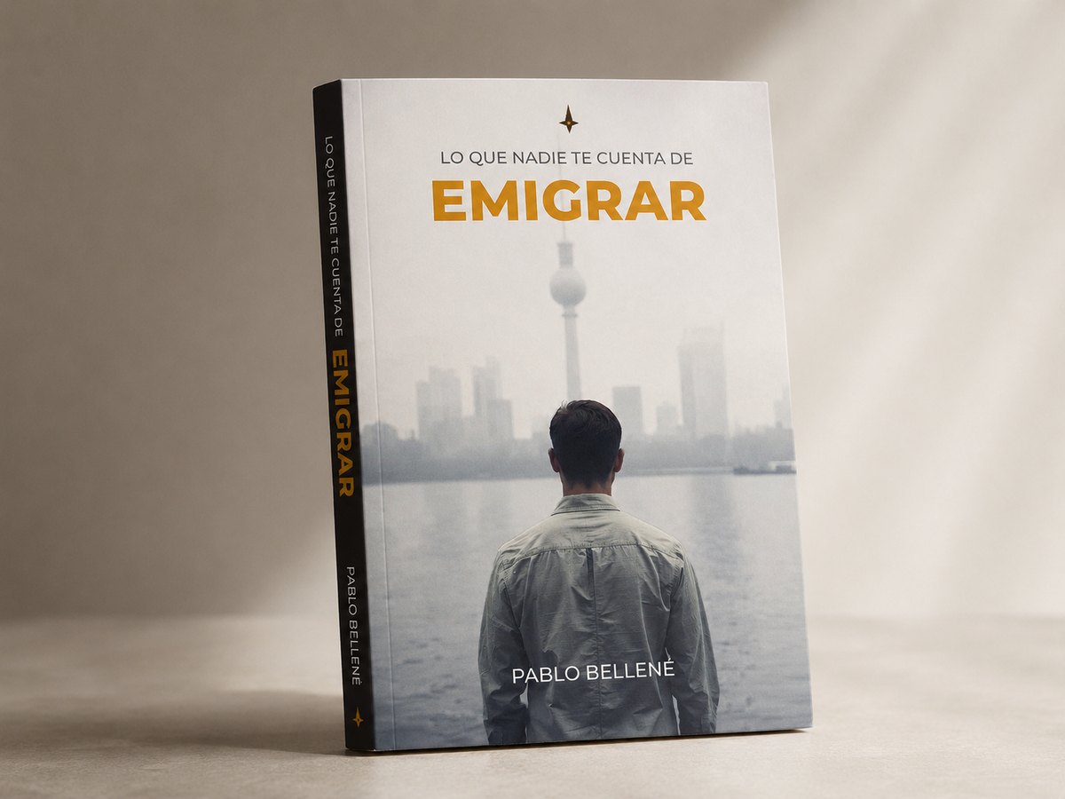 Edición impresa de «Lo que nadie te cuenta de emigrar», de Pablo Bellene